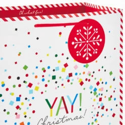 Hallmark Merry And Bright 8-Pack Christmas Gift Bags, Assorted Sizes And Designs -Hallmark Shop Merry and Bright Assortment Christmas Gift Bags 5XGB1402 04