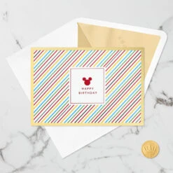 Hallmark Disney Mickey Mouse Cake 3D Pop-Up Birthday Card 11 Hallmark Disney Mickey Mouse Cake 3D Pop-Up Birthday Card -Hallmark Shop Mickey Mouse and Pluto Cake 3D PopUp Birthday Card 1499LAD2724 04