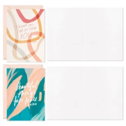 Hallmark Morgan Harper Nichols Booklet Of Assorted Blank Note Cards, Pack Of 12 -Hallmark Shop Morgan Harper Nichols Blank Note Cards in Booklet 3SOM1192 07