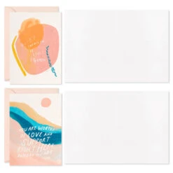 Hallmark Morgan Harper Nichols Booklet Of Assorted Blank Note Cards, Pack Of 12 -Hallmark Shop Morgan Harper Nichols Blank Note Cards in Booklet 3SOM1192 08