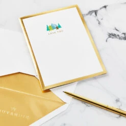 Hallmark Love Sharing Life's Adventure With You 3D Pop-Up Love Card 12 Hallmark Love Sharing Life's Adventure With You 3D Pop-Up Love Card -Hallmark Shop Mountains and Trees 3D PopUp Love Card 1299LAD2890 05