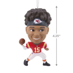 NFL Kansas City Chiefs Patrick Mahomes II Bouncing Buddy Hallmark Ornament 7 NFL Kansas City Chiefs Patrick Mahomes II Bouncing Buddy Hallmark Ornament -Hallmark Shop NFL Kansas City Chiefs Patrick Mahomes II Bouncing Buddy Christmas Ornament 1OSL1562 03