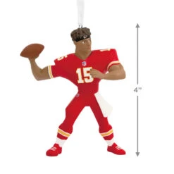 NFL Kansas City Chiefs Patrick Mahomes II Hallmark Ornament -Hallmark Shop NFL Kansas City Chiefs Patrick Mahomes II Christmas Ornament 1OSL1547 03