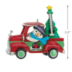 Hallmark Holiday Parade Nello's Music Shop Truck 2023 Ornament -Hallmark Shop Nellos Music Shop Truck Keepsake Ornament 1799QXR8079 03