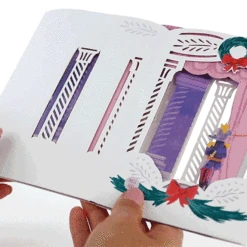 Front Page 30 Front Page -Hallmark Shop Nutcracker Shadow Box 3D PopUp Music Light Christmas Card 1099XOD4041 02