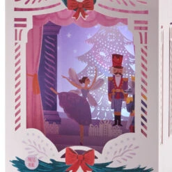 Hallmark Nutcracker Musical 3D Pop-Up Christmas Card With Light 15 Hallmark Nutcracker Musical 3D Pop-Up Christmas Card With Light -Hallmark Shop Nutcracker Shadow Box 3D PopUp Music Light Christmas Card 1099XOD4041 06
