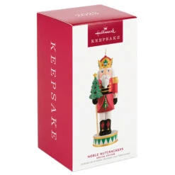 Hallmark Noble Nutcrackers Special Edition Porcelain Ornament 9 Hallmark Noble Nutcrackers Special Edition Porcelain Ornament -Hallmark Shop Nutcracker With Tree Keepsake Ornament 3499QGO2979 04
