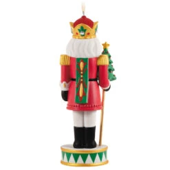 Hallmark Noble Nutcrackers Special Edition Porcelain Ornament 11 Hallmark Noble Nutcrackers Special Edition Porcelain Ornament -Hallmark Shop Nutcracker With Tree Keepsake Ornament 3499QGO2979 06