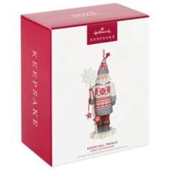 Hallmark Noble Nutcrackers Snowfall Prince Ornament -Hallmark Shop Nutcracker in Sweater Keepsake Ornament 2499QXR8147 04