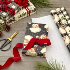 Hallmark Old-Fashioned Christmas 3-Pack Wrapping Paper, 120 Sq. Ft. 9 Hallmark Old-Fashioned Christmas 3-Pack Wrapping Paper, 120 Sq. Ft. -Hallmark Shop OldFashioned Christmas 3Pack Wrapping Paper 5JXW1077 03
