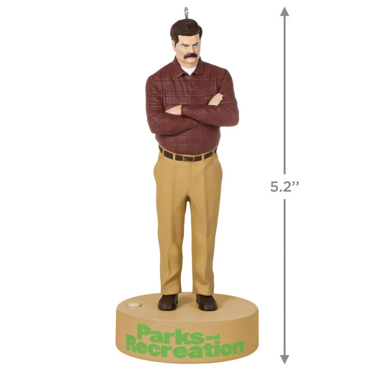 Hallmark Parks And Recreation Ron Swanson Ornament With Sound 3 Hallmark Parks And Recreation Ron Swanson Ornament With Sound - Image 3