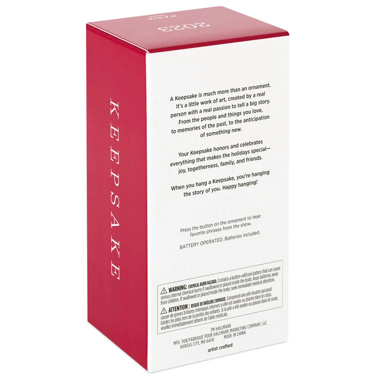 Hallmark Parks And Recreation Ron Swanson Ornament With Sound 5 Hallmark Parks And Recreation Ron Swanson Ornament With Sound - Image 5