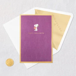 Hallmark Peanuts® Trick Or Treat 3D Pop-Up Halloween Card -Hallmark Shop Peanuts Gang Snoopy 3D PopUp Halloween Card 1499IEH6991 04