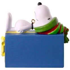 Peanuts® Snoopy Christmas Present Personalized Ornament -Hallmark Shop Peanuts Snoopy Christmas Present Personalized Ornament 2499QHE1923B1 06