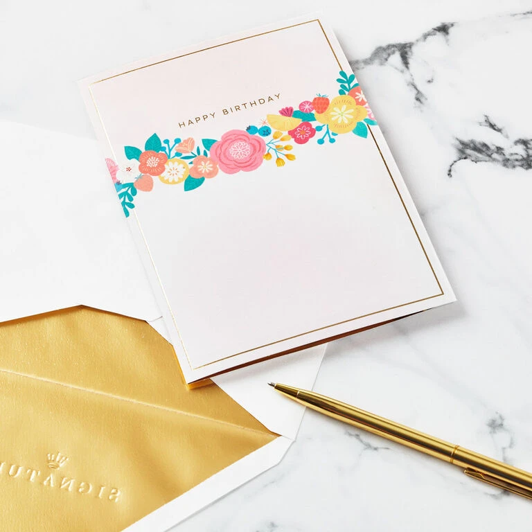 Hallmark Every Good Thing Floral Cake 3D Pop-Up Birthday Card 5 Hallmark Every Good Thing Floral Cake 3D Pop-Up Birthday Card - Image 5