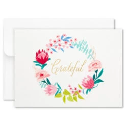 Hallmark Pretty Floral Assorted Blank Thank-You Notes, Box Of 24 14 Hallmark Pretty Floral Assorted Blank Thank-You Notes, Box Of 24 -Hallmark Shop Pretty Floral Assorted Blank ThankYou Notes in Box 1499TYN2424 05