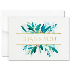 Hallmark Pretty Floral Assorted Blank Thank-You Notes, Box Of 24 16 Hallmark Pretty Floral Assorted Blank Thank-You Notes, Box Of 24 -Hallmark Shop Pretty Floral Assorted Blank ThankYou Notes in Box 1499TYN2424 07