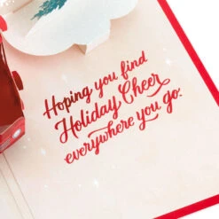 Hallmark Joy To You 3D Pop-Up Christmas Card 14 Hallmark Joy To You 3D Pop-Up Christmas Card -Hallmark Shop Red Truck 3D PopUp Christmas Card 1299IXC7122 05