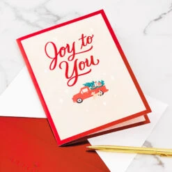 Hallmark Joy To You 3D Pop-Up Christmas Card 16 Hallmark Joy To You 3D Pop-Up Christmas Card -Hallmark Shop Red Truck 3D PopUp Christmas Card 1299IXC7122 07
