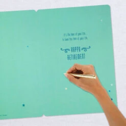 Hallmark 16" Retired And Admired Jumbo Retirement Card With Banner 13 Hallmark 16" Retired And Admired Jumbo Retirement Card With Banner -Hallmark Shop Retired Admired Retirement Card 1299CBG3022 06