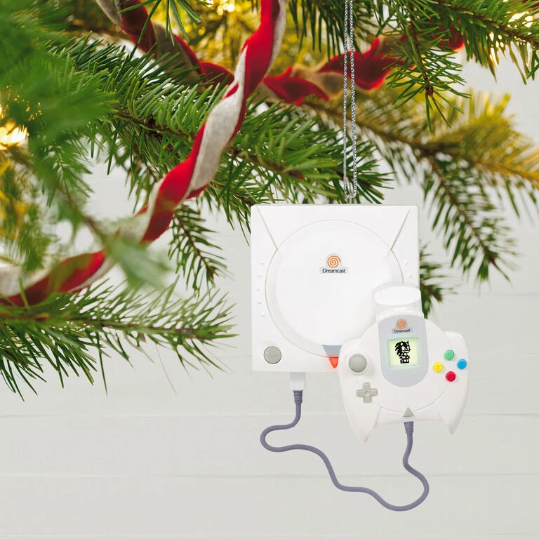 Hallmark SEGA Dreamcast Console Musical Ornament With Light 2 Hallmark SEGA Dreamcast Console Musical Ornament With Light - Image 2