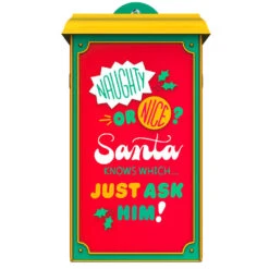 Hallmark Naughty & Nice Arcade Ornament With Light And Sound 11 Hallmark Naughty & Nice Arcade Ornament With Light And Sound -Hallmark Shop Santa Arcade Carnival Game Keepsake Ornament 3499QGO2667 06