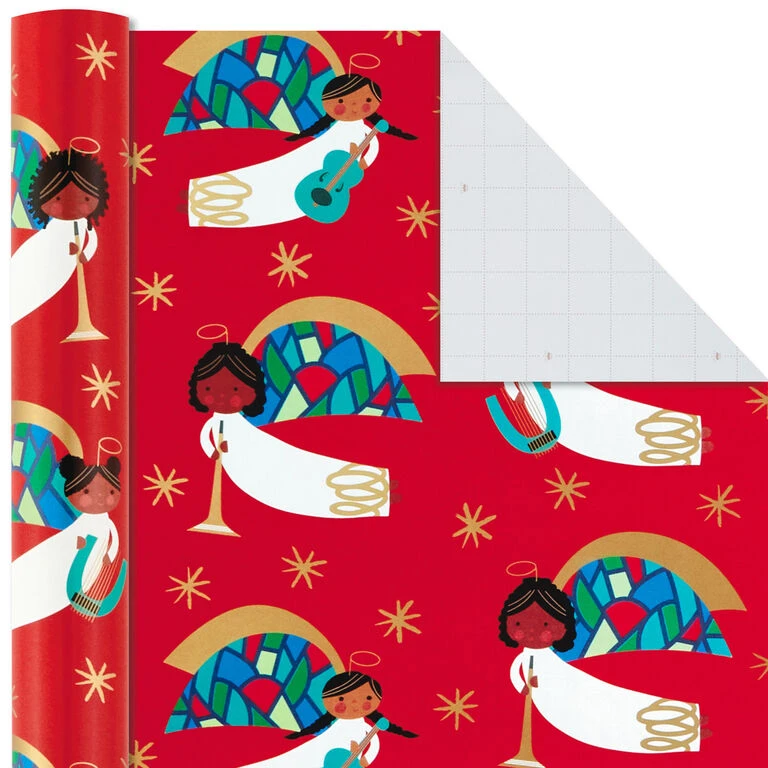 Hallmark Santa Fun 3-Pack Christmas Wrapping Paper Assortment, 120 Sq. Ft. 7 Hallmark Santa Fun 3-Pack Christmas Wrapping Paper Assortment, 120 Sq. Ft. - Image 7