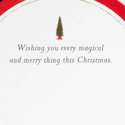 Hallmark Santa's Sleigh Snow Globe Musical 3D Pop-Up Christmas Card With Motion -Hallmark Shop Santa Sleigh Snowglobe 3D PopUp Music Motion Christmas Card 1299XOD9985 04