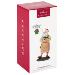 Hallmark Toymaker Santa Ornament 9 Hallmark Toymaker Santa Ornament -Hallmark Shop Santa With Drone Keepsake Ornament 1999QXR8047 04