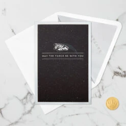 Hallmark Star Wars™ Millennium Falcon™ 3D Pop-Up Card 11 Hallmark Star Wars™ Millennium Falcon™ 3D Pop-Up Card -Hallmark Shop Star Wars Millennium Falcon 3D PopUp Card 1499LAD2726 04