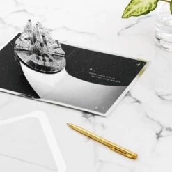 Hallmark Star Wars™ Millennium Falcon™ 3D Pop-Up Card 13 Hallmark Star Wars™ Millennium Falcon™ 3D Pop-Up Card -Hallmark Shop Star Wars Millennium Falcon 3D PopUp Card 1499LAD2726 06