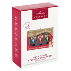 Hallmark Nifty Fifties Keepsake Ornaments Special Edition Ornament 9 Hallmark Nifty Fifties Keepsake Ornaments Special Edition Ornament -Hallmark Shop Vintage Box of Nutcrackers Keepsake Ornament 2099QGO2819 04