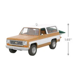 Hallmark All-American Trucks 1973 Chevrolet® Blazer® 2023 Metal Ornament -Hallmark Shop Vintage Chevy Blazer Truck Keepsake Ornament 2199QXR8159 03