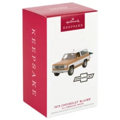 Hallmark All-American Trucks 1973 Chevrolet® Blazer® 2023 Metal Ornament -Hallmark Shop Vintage Chevy Blazer Truck Keepsake Ornament 2199QXR8159 04